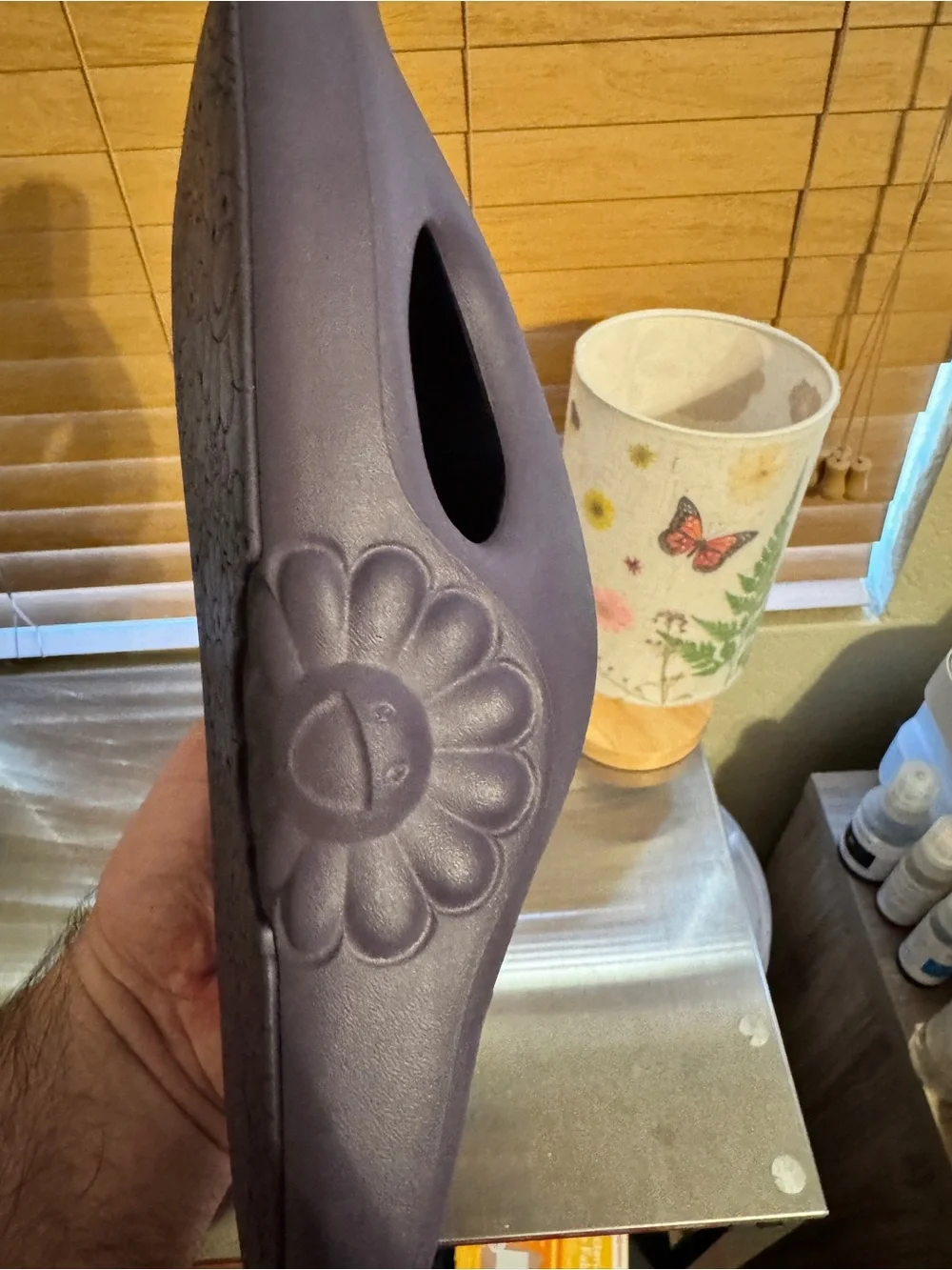 Ohana Hunake with artis Tukashi Murakami slides in Grape M 13